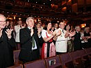 Der Auftritt wurde vom Publikum mit "Standing Ovations" belohnt.