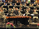 Solist an der Marimba: Christoph Indrist.
