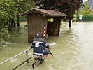 Überschwemmungen in Oberösterreich.