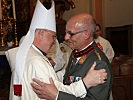 Lob und Anerkennung für Brigadier Hirschmugl durch den Militärbischof.