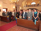 Zahlreiche Ehrengäste fanden sich in der Kirche Kaisersteinbruch ein.