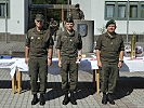 Sieger in der Allgemeinen Klasse: Offiziersstellvertreter Markus Riedl in der Mitte.