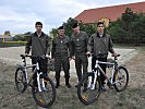 Auch Mountainbikes stehen den Soldaten zum Training zur Verfügung.