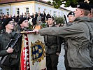 Rund 250 Soldaten sprachen in Leobersdorf das Treuegelöbnis.