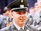 Lehrgangsbester, Wachtmeister Harald Groiß vom Pionierbataillon 3 aus Melk.