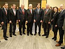 Mitglieder der Landesregierung und vom Landtag waren beim Neujahrsempfang vertreten.