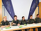 V.l.: Hanno Douschan, Matthias Mayer, Ina Meschik, Otmar Striedinger und Max Franz.