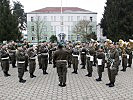 Das Platzkonzert der Militärmusik Oberösterreich.