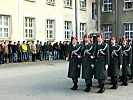 Die Soldaten der Garde zeigen ihr Können im Bereich der Repräsentation.