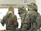 In Tschechien hantieren die Soldaten mit chemischen Stoffen.