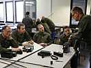 Ausbildung am Truppenfunksystem Conrad des Bundesheeres.