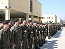 Die Rekruten stammen von der Heerestruppenschule und vom Militärkommando Wien.