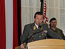 Brigadier Jürgen Wörgötter bei seiner Ansprache.