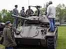 Der M-24 stammt noch aus dem Zweiten Weltkrieg. Einige der ehemaligen Soldaten erinnern sich noch.