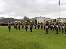 Die Militärmusik Kärnten bot den zahlreichen Besuchern der Angelobung ein tolles Platzkonzert.