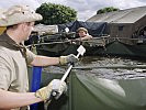 Im April 2000 sorgte das österreichische Mosambik-Hilfskontingent für die Wasseraufbereitung nach Überschwemmungen in dem südostafrikanischen Land.