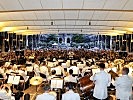 Über 1.000 Musikliebhaber kamen zu dem OpenAir-Klassiker in den Arkadenhof.