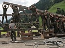 60 Rekruten und 26 Kadersoldaten sind im Oberpinzgau im Einsatz.