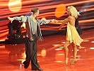 "Dancing Stars" und Heeressportler Gefreiter Kathrin Menzinger und Korporal Vadim Garbuzov begeisterten das Publikum.
