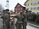82 Rekruten aus Vorarlberg und Tirol leisteten ihr Treuegelöbnis.
