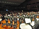 Zum Abschluss des Konzertes gab es "Standing Ovations" für die Militärmusik Tirol.