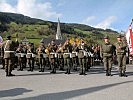Die Militärmusik Salzburg umrahmte den Festakt musikalisch.