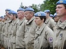 Die Soldatinnen und Soldaten des achten österreichischen UNIFIL-Kontingentes.