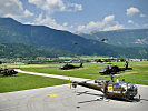 Der Heeres-Hubschrauberstützpunkt in Vomp ist der westlichste gelegene Stützpunkt in Österreich und gilt als wichtige Drehscheibe für fliegerische Einsätze.