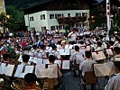 Die Militärmusik Salzburg auf der Sonnenterasse Pongaus