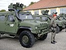 Sechs "Light Multirole Vehicle" für den Spezialverband Militärstreife und Militärpolizei.