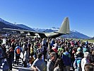 Die "Hercules" C-130 ist der Publikumsmagnet am Flughafen Innsbruck.