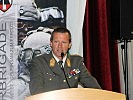 Brigadier Jürgen Wörgötter bei seiner Ansprache am Brigadetag.