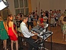 Auf der Tanzfläche konnte man in den Abend hineintanzen, musikalisch untermalt durch die Band "Salzburg Power".