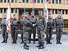 Der Tiroler Militärkommandant übernimmt das Stabsbataillon 6 von der ehemaligen 6. Jägerbrigade in die Führungsverantwortung des Militärkommandos Tirol.