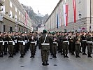 Musikalisch umrahmt wurde der Festakt von der Militärmusik Salzburg.