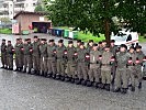 Der Assistenzeinsatzzug der Stabskompanie und Dienstbetrieb des Militärkommando Vorarlberg.
