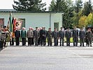 Zahlreiche Ehrengäste kamen zum militärischen Festakt in die Schwarzenberg-Kaserne.