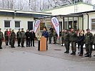Doskozil bedankte sich bei den Soldaten für die in den letzten Jahren erbrachten Leistungen.