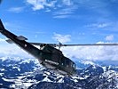 Der Hubschrauber "Agusta Bell 212" kann als Notarzthubschrauber ausgerüstet werden.