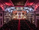 Der prunkvolle Festsaal in der Wiener Hofburg.