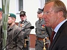 Landeshauptmann Wilfried Haslauer betonte die jahrzehntelange, hervorragende Zusammenarbeit zwischen dem Land und dem Miltärkommando.