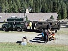 Mitarbeiter des Instituts für Militärisches Geowesen führten Test- und Versuchsreihen am Truppenübungsplatz Seeetaler Alpe durch.
