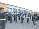 Die Militärmusik Kärnten gab vor dem Jahresempfang ein Konzert.
