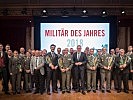 Die Sieger und Nominierten der Gala "Militär des Jahres".
