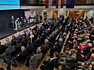 Mehr als 360 interessierte Teilnehmer kamen heuer zum Sicherheitsempfang ins Landhaus in Bregenz.