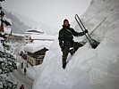 Die Soldaten standen im Assistenzeinsatz gegen bis zu drei Meter Schneemassen.