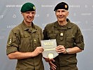 Der Siegerverband, das steirische Jägerbataillon 17, bekam von Generanstabschef Robert Brieger eine Auszeichnung überreicht.