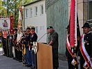 "Tradition spiegelt sich auch in der Verantwortung der Weitergabe von Handlungsmustern, Überzeugungen und Glaubensvorstellungen wider", erinnerte Brigadier Waldner, der Militärkommandant von Salzburg, in seiner Ansprache.