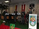 Musikalische Begleitung durch die Kärntner Militärmusiker.
