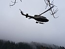130 Flugstunden absolvierten die Helikopter des Heeres, um der Bevölkerung zu helfen.